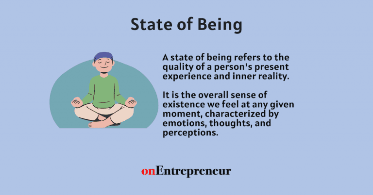 State of Being meaning example