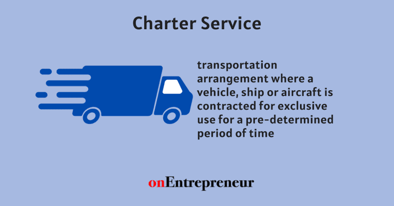 charter service meaning types example